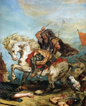 Eugene Delacroix Painting - attila the hun Eugene Delacroix